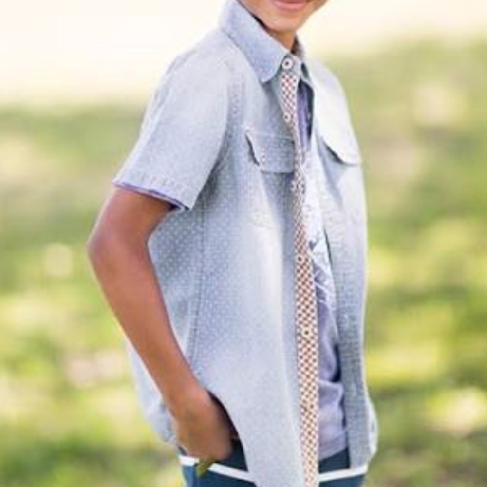 Matilda Jane Joanna Gaines home for dinner button down top